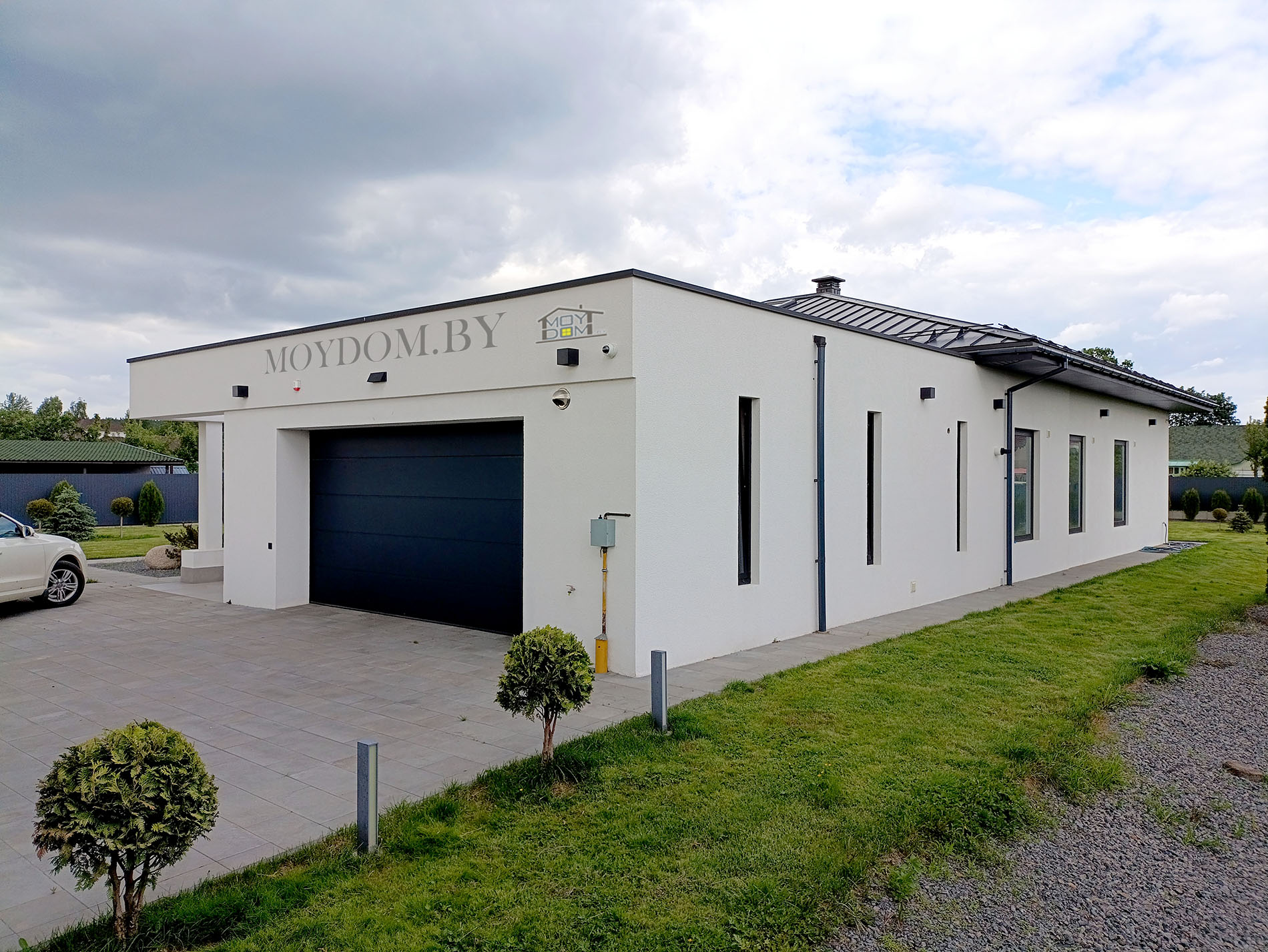 фото построенного дома в деревне фото построенного дома