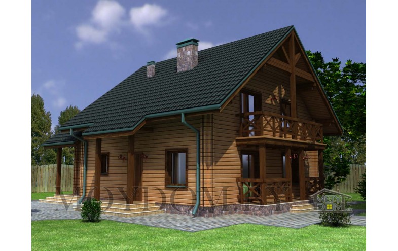 деревянный дом проект
